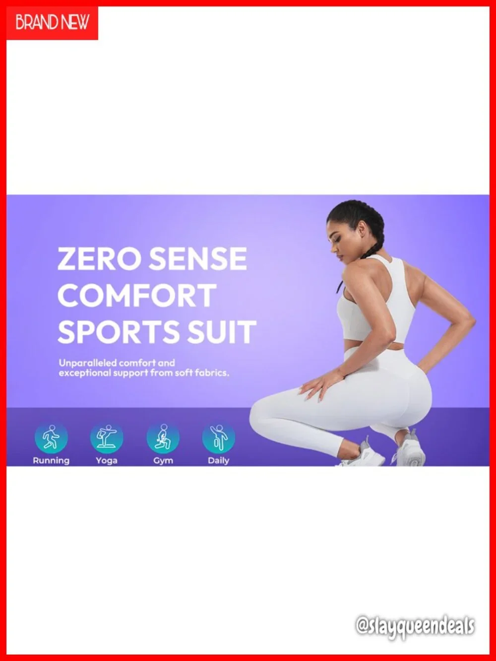 2 Piece Workout Set Nylon Spandex High Waisted Seamless Leggings Padded Sports